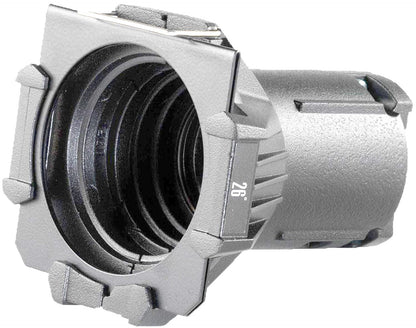 ETC Source Four Mini LED Ellipsoidal 3000 K, 26-Degree Lens Tube with Edison Plug - Silver (Portable) - PSSL ProSound and Stage Lighting