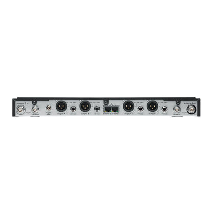 Shure SLXD4QDAN+=-G57 Wireless Receiver, Quad, Dante