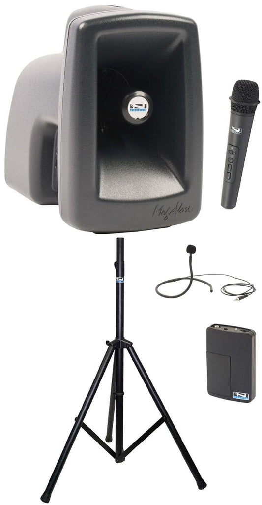 Anchor Audio 511235 MegaVox System 2 - Handheld / Collar Wireless Microphones - PSSL ProSound and Stage Lighting