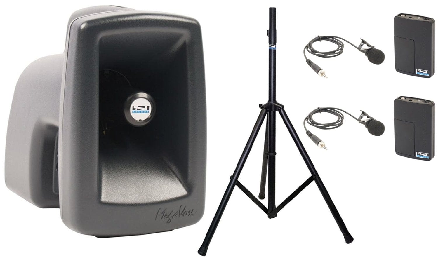 Anchor Audio 511260 MegaVox System 2 - 2x Link Wireless Microphones - PSSL ProSound and Stage Lighting