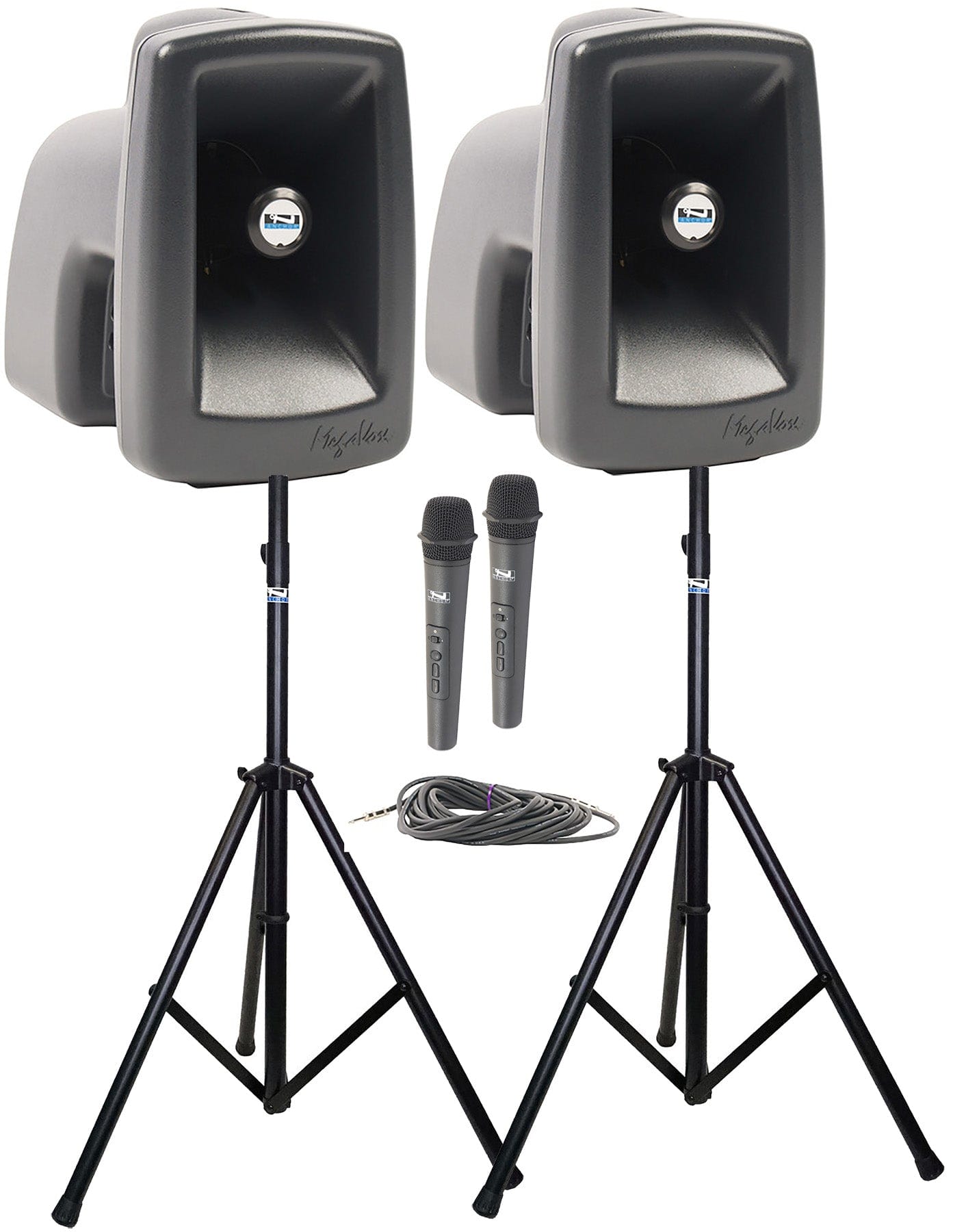 Anchor Audio 545200 MegaVox Pair COMP 2 - 2x Handheld Wireless Microphones - PSSL ProSound and Stage Lighting