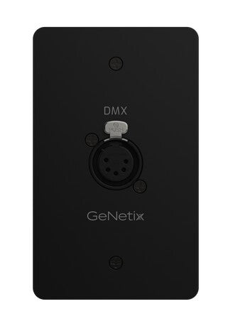Chamsys GENETIXDMXWALLSFUS GeNetix Wall Mount DMX Connector Single Port Female US