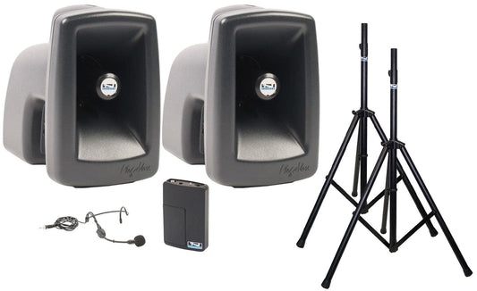 Anchor Audio 560150 MegaVox Pair AIR X1 - Anchor-Air / Headband Wireless Microphone - PSSL ProSound and Stage Lighting