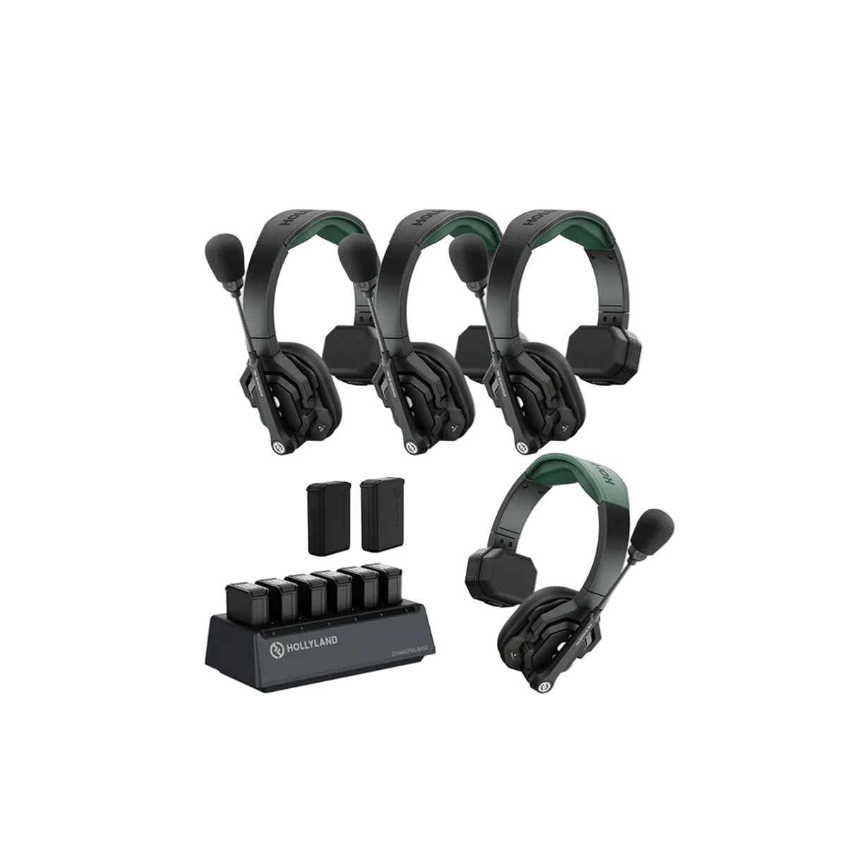 Hollyland HL-Solidcom SE Pro - 4S Hollyland Solidcom SE Pro - 4S 4-Person Noise Cancelling Headset Intercom