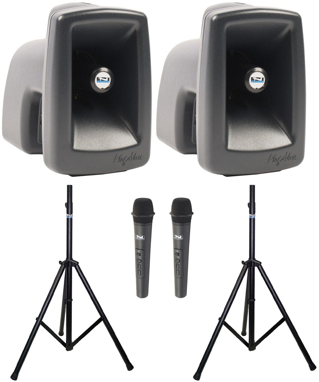 Anchor Audio 560200 MegaVox Pair AIR X2 - Anchor-Air / 2x Handheld Wireless Microphones - PSSL ProSound and Stage Lighting