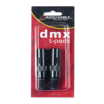 Elation DMX T PACK MALE3&5 PIN DMX TERMINATOR SET