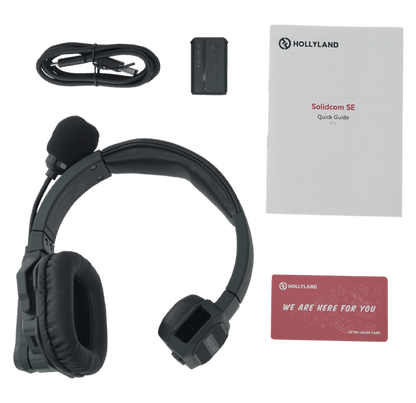Hollyland HL-SE-HS04 Solidcom SE Wireless Stereo Remote Heasdet Single-Ear Version(Global Version)
