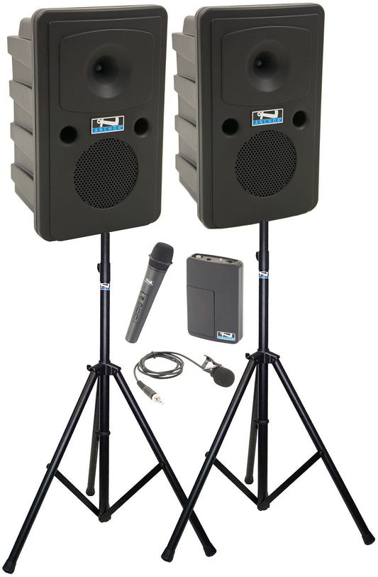 Anchor Audio 660230 Go Getter 2 Pair AIR X2 - Anchor-Air / Handheld / Lapel Wireless Microphones - PSSL ProSound and Stage Lighting