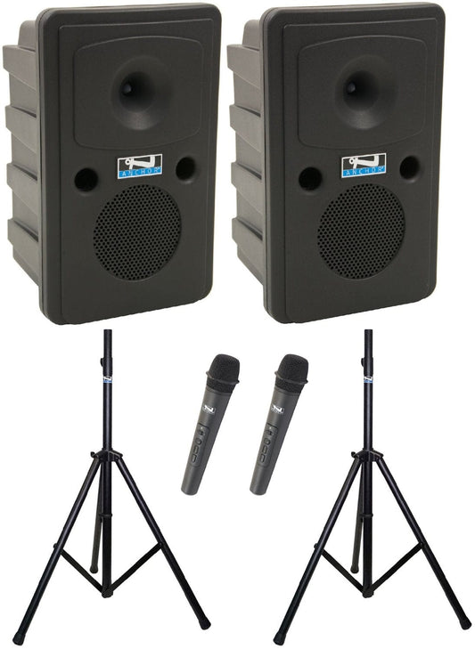 Anchor Audio 665200 Go Getter 2 Pair AIRFLEX XR2 - Anchor-Air / 2x Handheld Wireless Microphones - PSSL ProSound and Stage Lighting