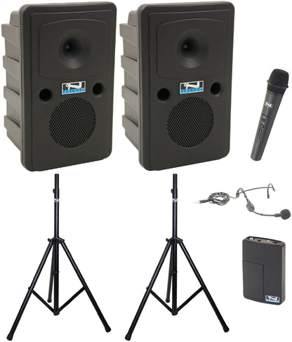 Anchor Audio 665225 Go Getter 2 Pair AIRFLEX XR2 - Anchor-Air / Handheld / Headband Wireless Mics - PSSL ProSound and Stage Lighting