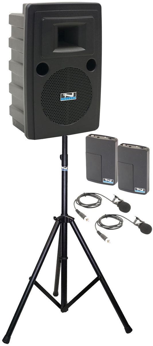 Anchor Audio 711260 Liberty 2 System 2 - 2x Lapel Wireless Microphones - PSSL ProSound and Stage Lighting