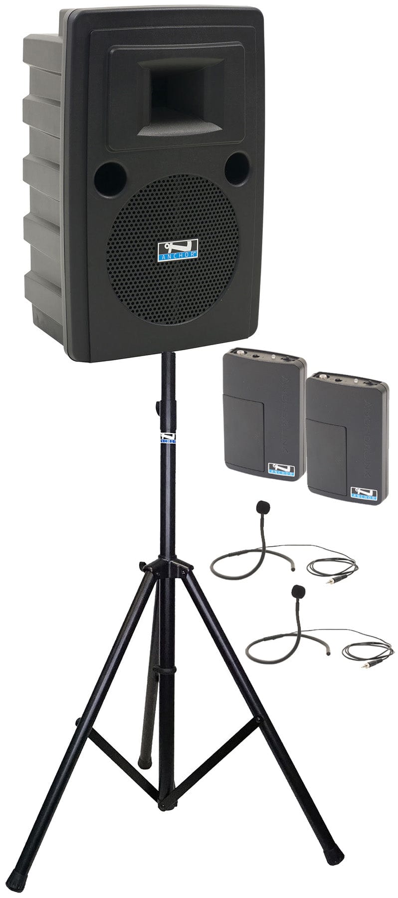 Anchor Audio 711270 Liberty 2 System 2 - 2x Collar Wireless Microphones - PSSL ProSound and Stage Lighting