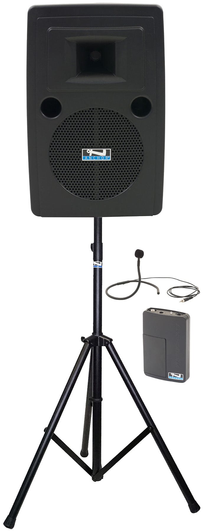 Anchor Audio 714170 Liberty 2 System X1 - Anchor-Air / Collar Wireless Microphone - PSSL ProSound and Stage Lighting