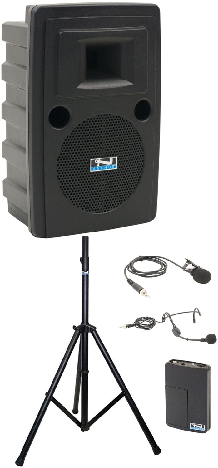 Anchor Audio 714190 Liberty 2 System X1 - Anchor-Air / Lapel / Headband Wireless Microphones - PSSL ProSound and Stage Lighting