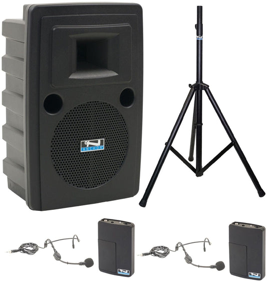 Anchor Audio 714250 Liberty 2 System X2 - Anchor-Air / 2x Headband Wireless Microphones - PSSL ProSound and Stage Lighting