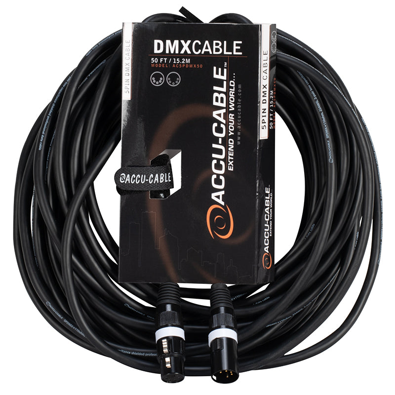 Elation AC5PDMX50 50 FOOT 5 PIN DMX CABLE