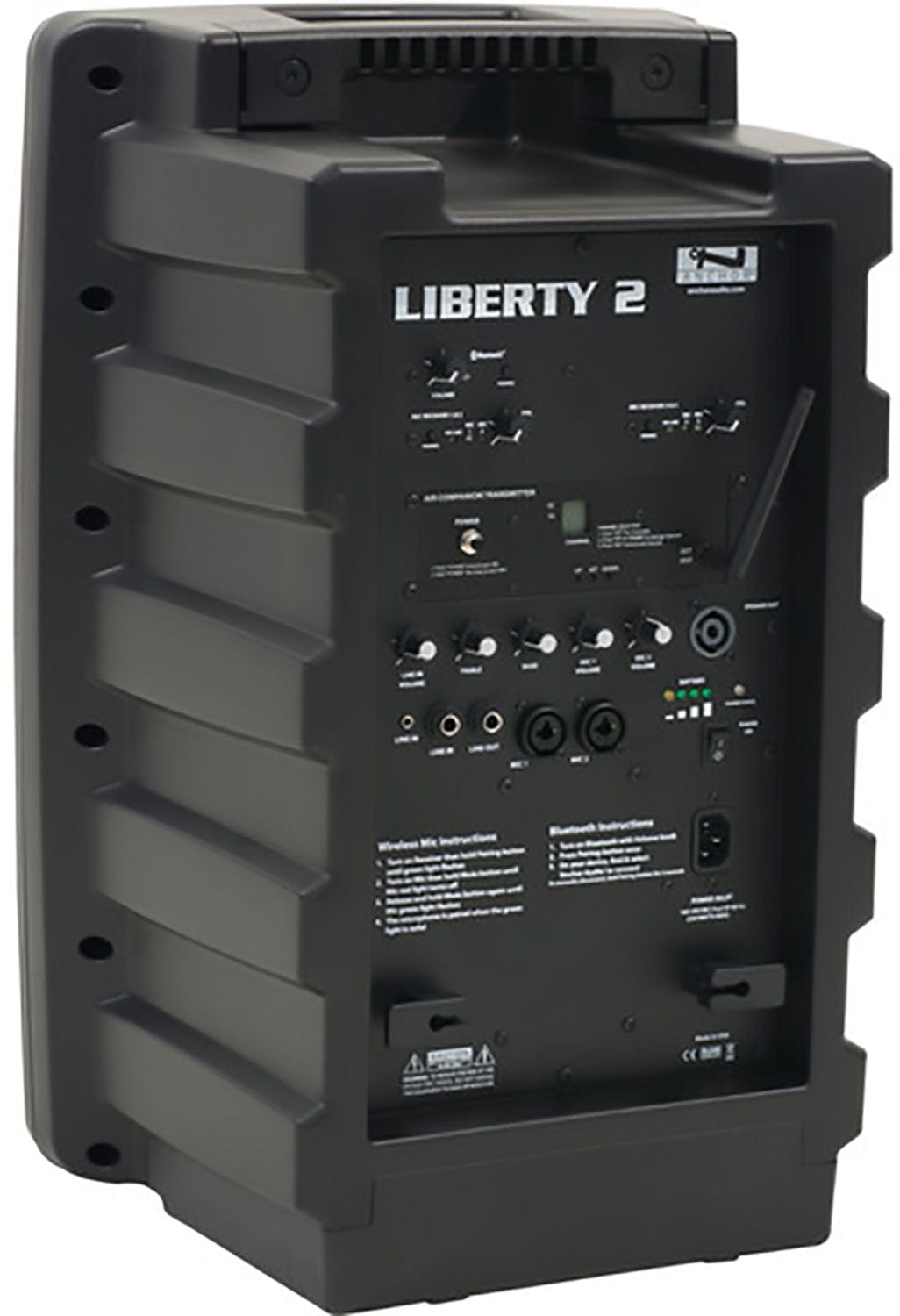 Anchor Audio 715400 Liberty 2 System X4 - Anchor-Air / 4x Handheld Wireless Microphones - PSSL ProSound and Stage Lighting