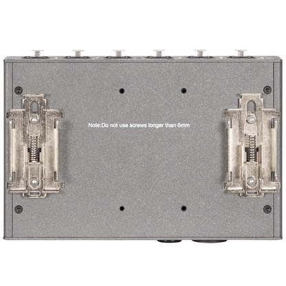 Elation NS8 Obsidian Netron Network Switch - 8-Port Gigabit - Managed - 120 Watt - 6-Port POE
