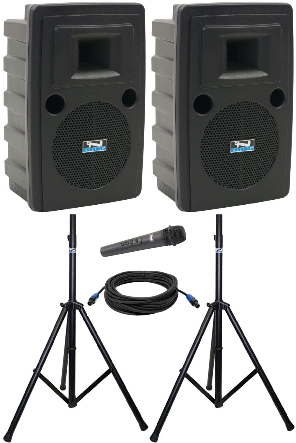 Anchor Audio 745100 Liberty 2 Pair LIB2-COMP 1 - Handheld Wireless Microphone - PSSL ProSound and Stage Lighting