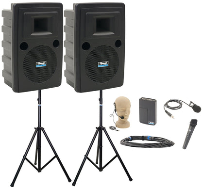 Anchor Audio 745229 Liberty 2 Pair LIB2-COMP 2 - Handheld / Lapel / Headband Wireless Mics - PSSL ProSound and Stage Lighting