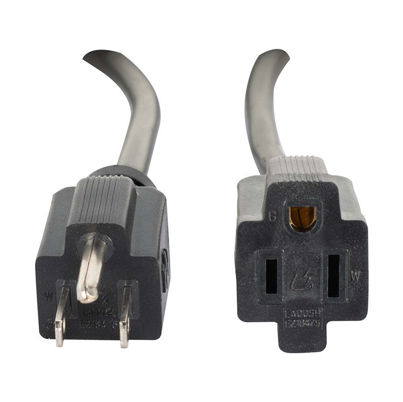 Elation EC123-25 25' BLK, 12/3 GAUGE,EDISON EXT