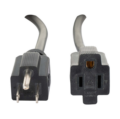 Elation EC123-25 25' BLK, 12/3 GAUGE,EDISON EXT