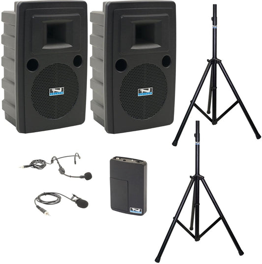 Anchor Audio 760190 Liberty 2 Pair LIB2-AIR X1 - Anchor-Air / Lapel / Headband Wireless Microphones - PSSL ProSound and Stage Lighting