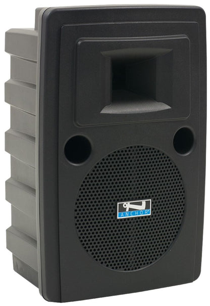 Anchor Audio 760200 AIR X2 Liberty Pair: XU2/AIR Speakers, 2x WH-LINK Handheld Mics, Cable, and Stands - PSSL ProSound and Stage Lighting