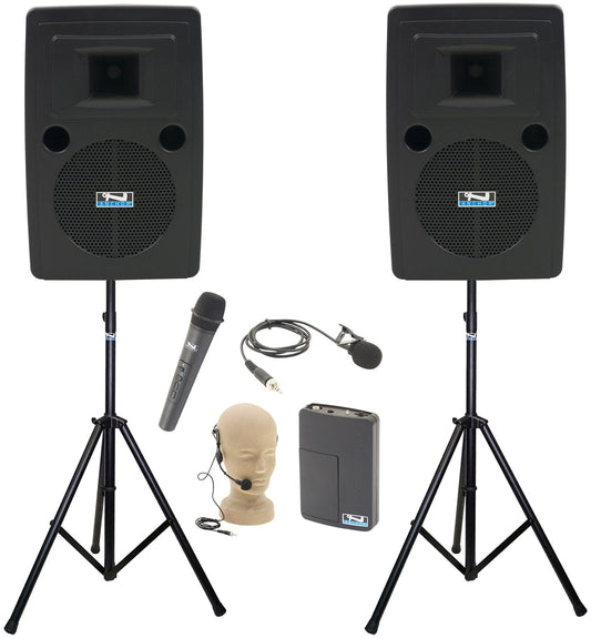 Anchor Audio 760229 Liberty 2 Pair LIB2-AIR X2 - Anchor-Air / Handheld / Lapel / Headband Mics - PSSL ProSound and Stage Lighting