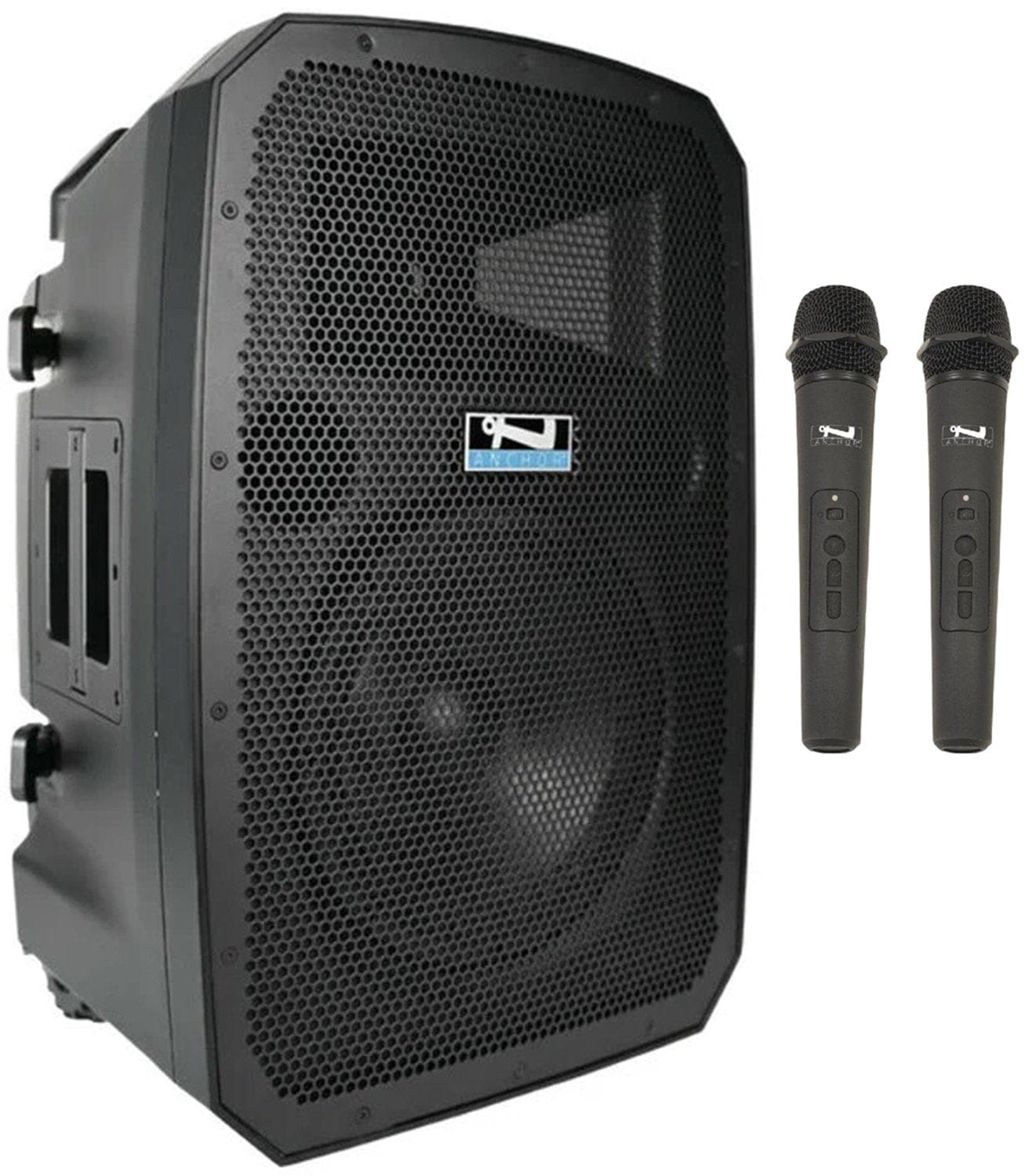 Anchor Audio 771200 Liberty 3 Link System - AnchorLink 3 / 2x Handheld Wireless Microphone - PSSL ProSound and Stage Lighting