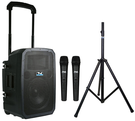 Anchor Audio 776200 Liberty 3 Link System - AnchorLink 3 / 2x Handheld Wireless Microphones / Stand - PSSL ProSound and Stage Lighting