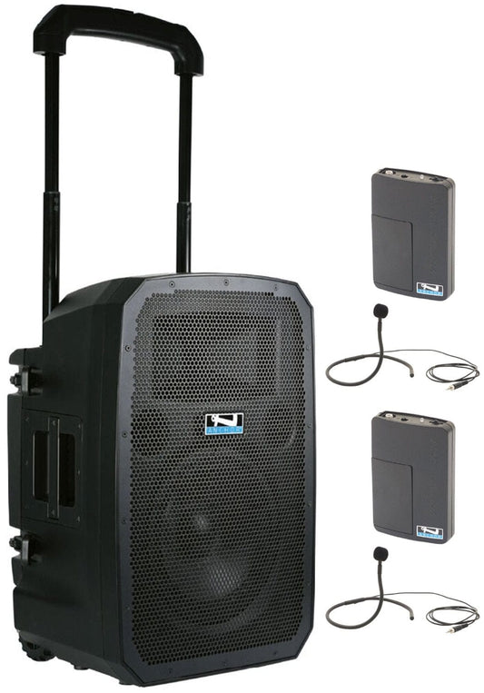 Anchor Audio 781270 Liberty 3 Hub System - AnchorLink 3 / AnchorFlex / 2x Collar Wireless Mics - PSSL ProSound and Stage Lighting