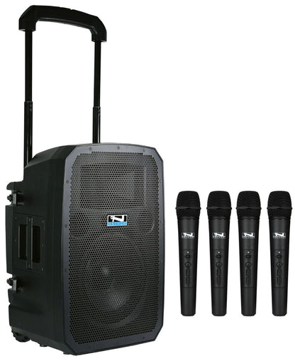 Anchor Audio 781400 Liberty 3 Hub System - AnchorLink 3 / AnchorFlex / 4x Handheld Wireless Mics - PSSL ProSound and Stage Lighting