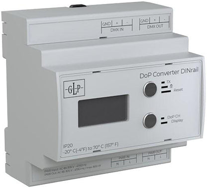 GLP 78161 DoP Converter TX 512 Channel / RX 24 Channel DIN Rail - PSSL ProSound and Stage Lighting