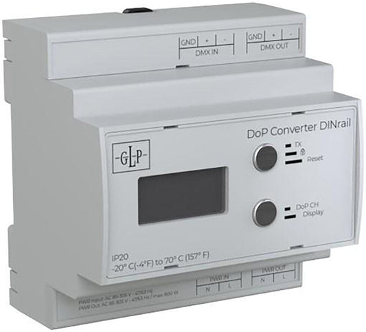 GLP 78161 DoP Converter TX 512 Channel / RX 24 Channel DIN Rail - PSSL ProSound and Stage Lighting