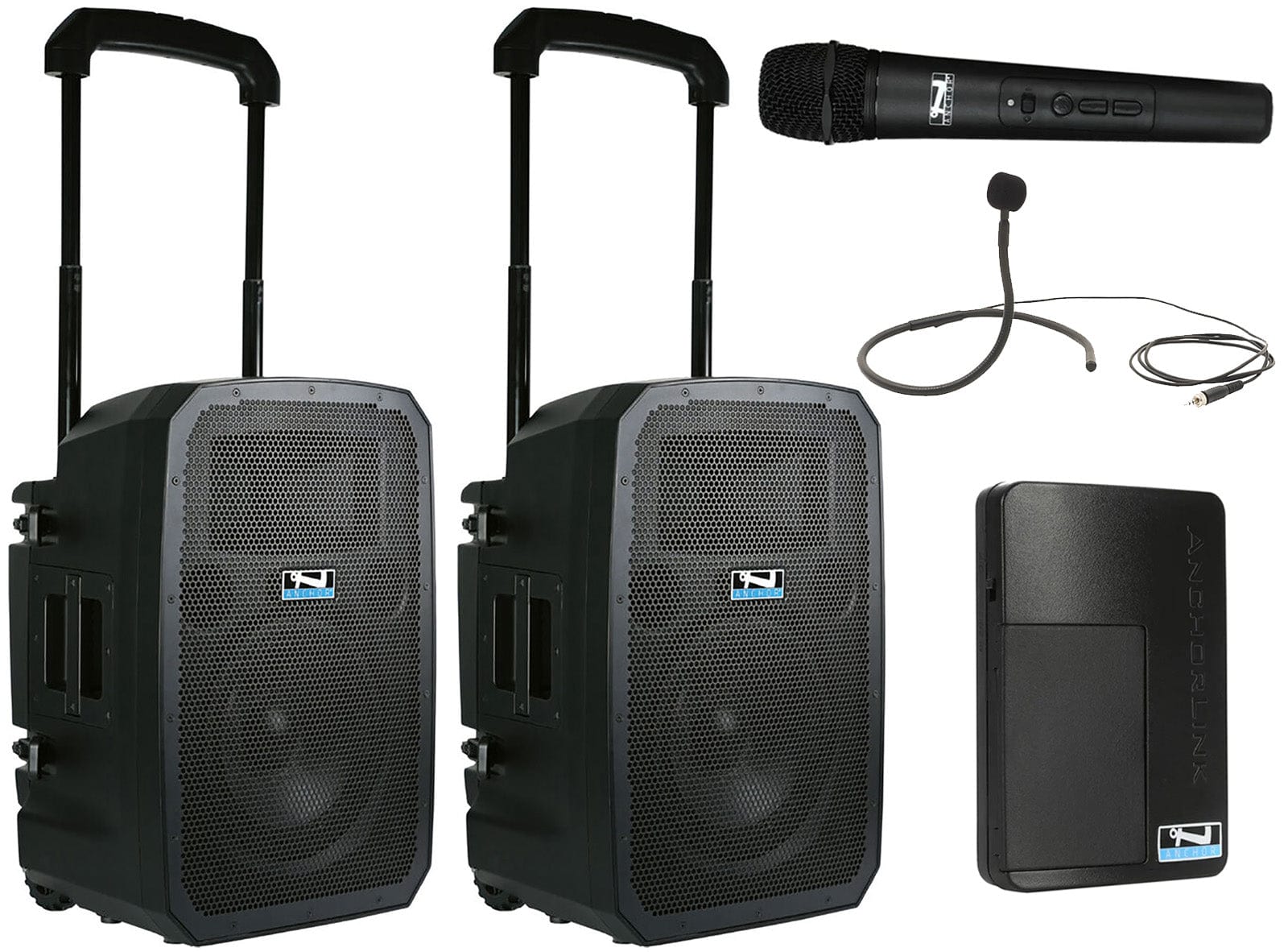 Anchor Audio 783235 Liberty 3 Hub Pair - AnchorLink 3 / AnchorFlex / Handheld / Collar Wireless Mics - PSSL ProSound and Stage Lighting