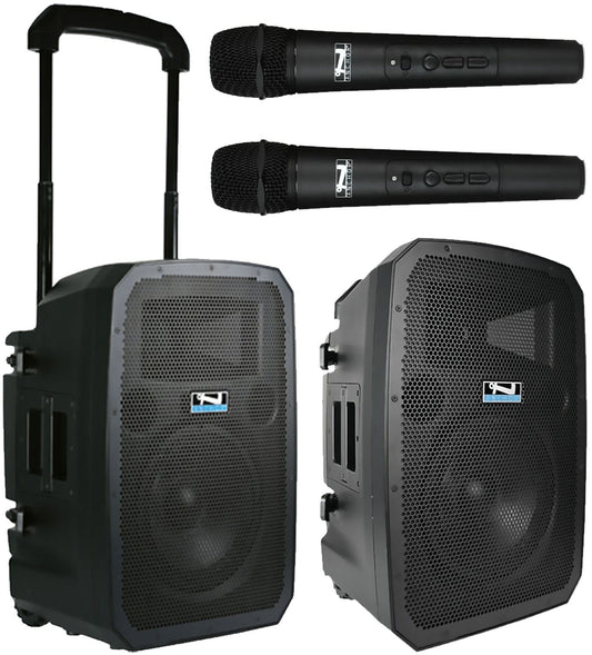 Anchor Audio 784200 Liberty 3 Hub Connect Set - AnchorLink 3 / AnchorFlex / 2 Handheld Wireless Microphones - PSSL ProSound and Stage Lighting