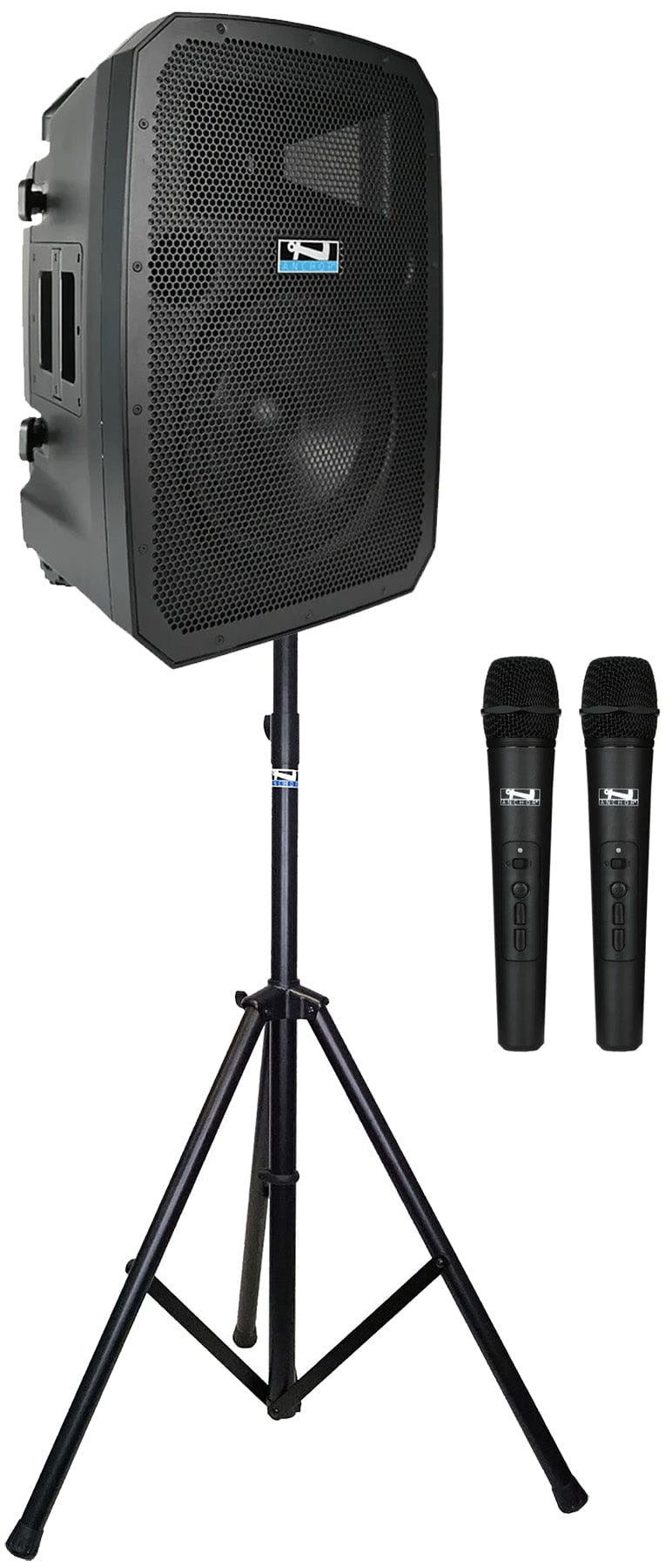 Anchor Audio 786200 Liberty 3 Hub System - AnchorLink 3 / AnchorFlex / 2x Handheld Mics / Stand - PSSL ProSound and Stage Lighting