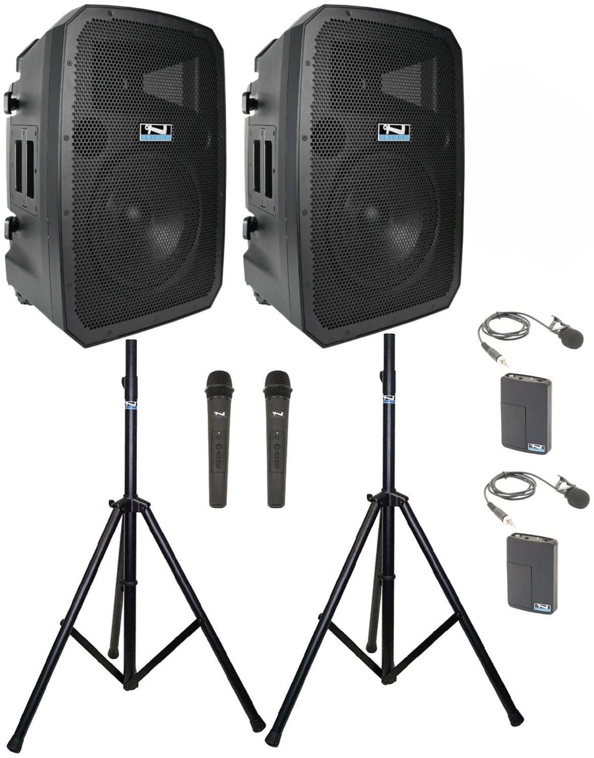 Anchor Audio 788430 Liberty 3 Dual Hub - AnchorLink 3 / AnchorFlex / 2x Handheld / 2x Lapel / Stands