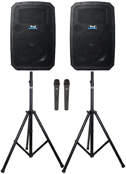 Anchor Audio 789200 Liberty 3 Hub Connect Set - AnchorLink 3 / AnchorFlex / 2 Handheld Mics / Stands - PSSL ProSound and Stage Lighting