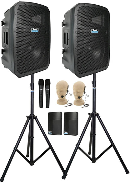 Anchor Audio 789425 Liberty 3 Hub Connect Set - AnchorLink 3 / AnchorFlex / 2 Handheld / 2 Headband - PSSL ProSound and Stage Lighting