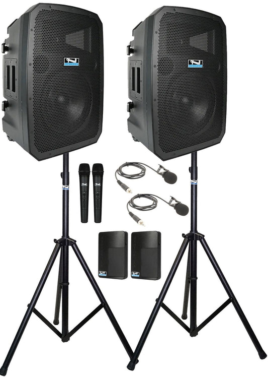 Anchor Audio 789430 Liberty 3 Hub Connect Set - AnchorLink 3 / AnchorFlex / 2 Handheld / 2 Lapel - PSSL ProSound and Stage Lighting