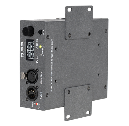 Elation RP2 Obsidian Netron 2-Channel DMX/RDM 15A Power Relay