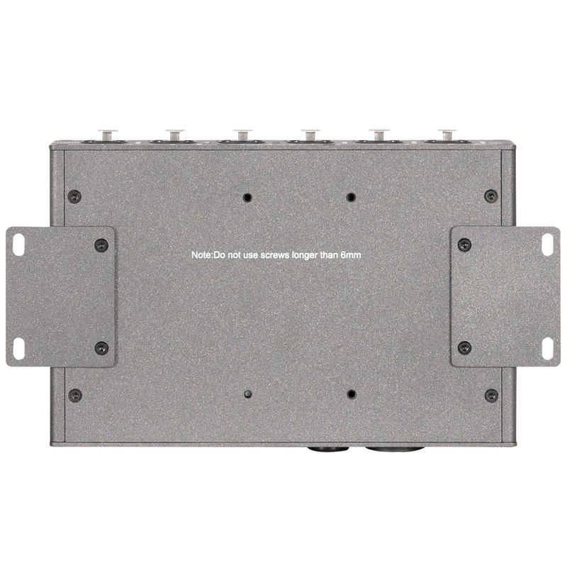 Elation NS8 Obsidian Netron Network Switch - 8-Port Gigabit - Managed - 120 Watt - 6-Port POE