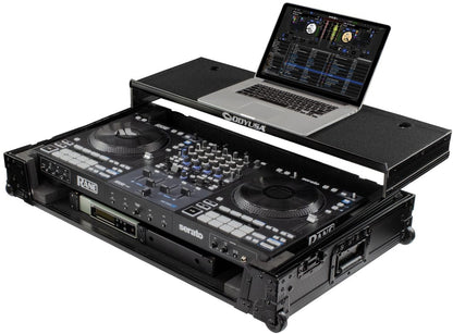 Odyssey 810349 RANE FOUR I-Board Flight Case with Gliding Laptop Tray and Wheels - PSSL ProSound and Stage Lighting