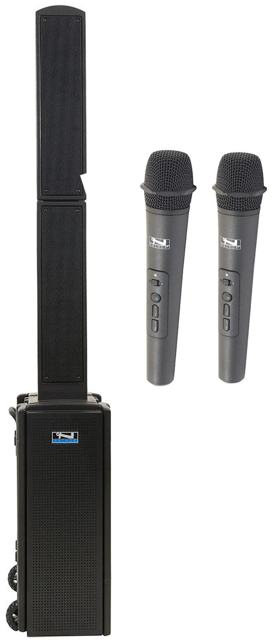 Anchor Audio 811200 Beacon (U2) and 2x Wireless Microphones - Handheld WH-LINK - PSSL ProSound and Stage Lighting