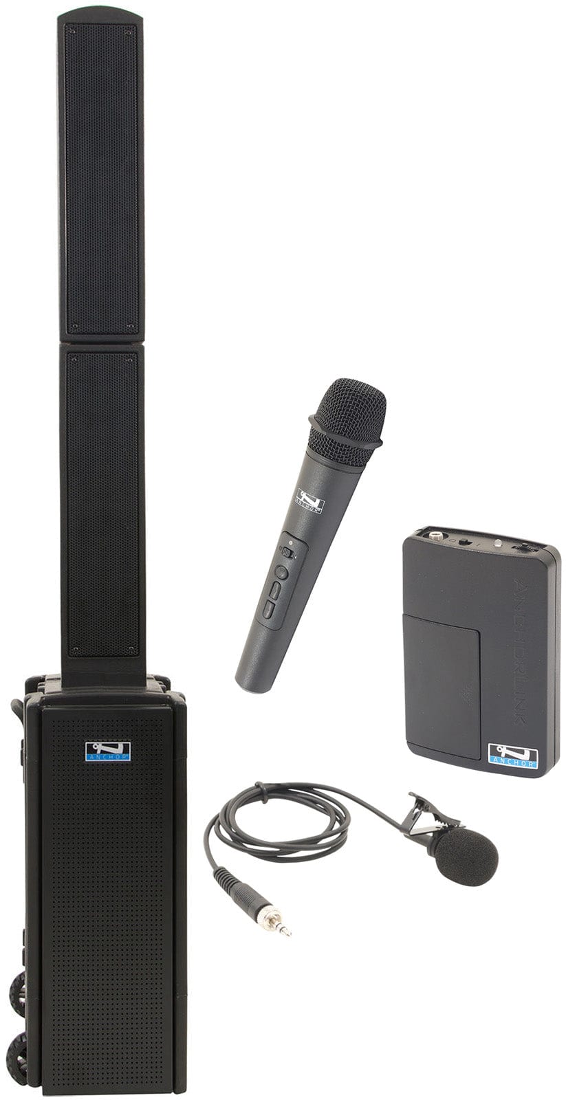 Anchor Audio 811230 Beacon 2 System 2 - Handheld / Lapel Wireless Microphones - PSSL ProSound and Stage Lighting