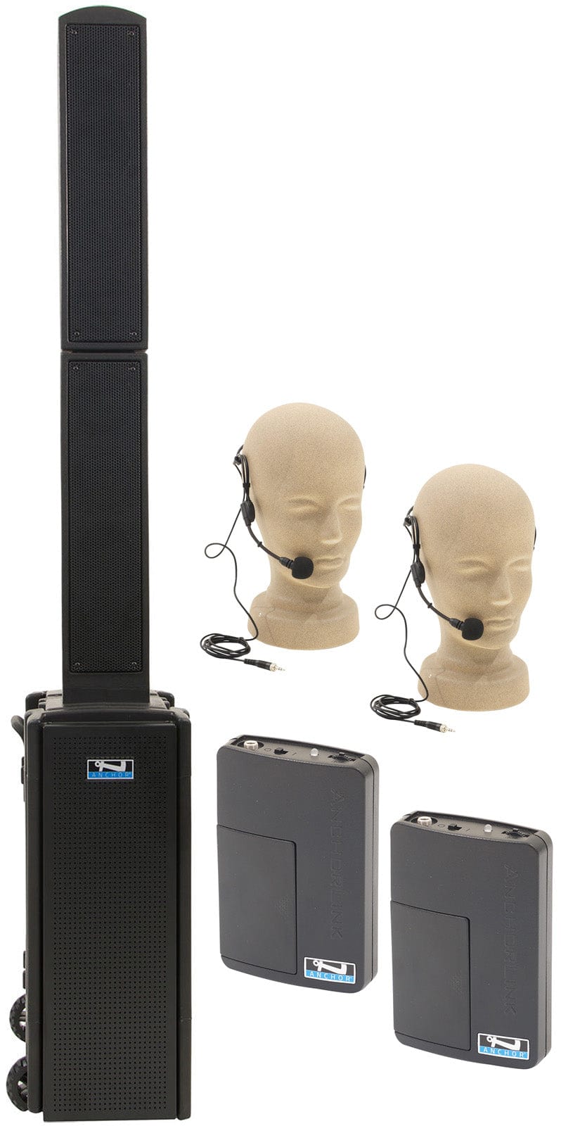 Anchor Audio 811250 Beacon 2 System 2 - 2x Headband Wireless Microphones - PSSL ProSound and Stage Lighting