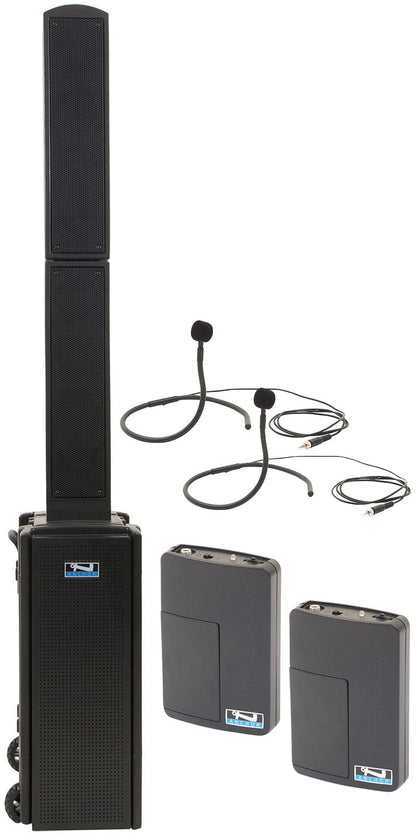 Anchor Audio 811270 Beacon 2 System 2 - 2x Collar Wireless Microphones - PSSL ProSound and Stage Lighting