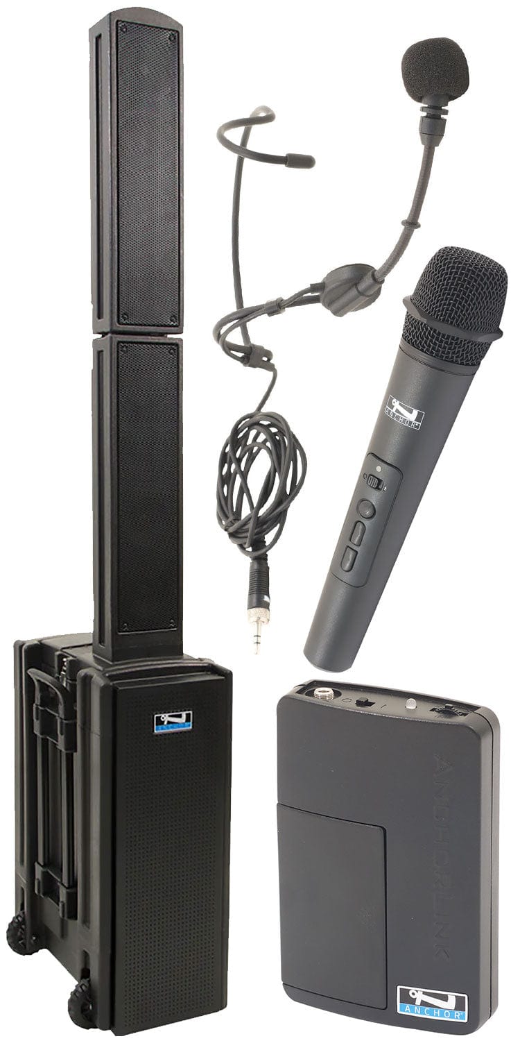 Anchor Audio 814225 Beacon 2 System X2 - Anchor Air / Handheld / Headband Wireless Microphones - PSSL ProSound and Stage Lighting